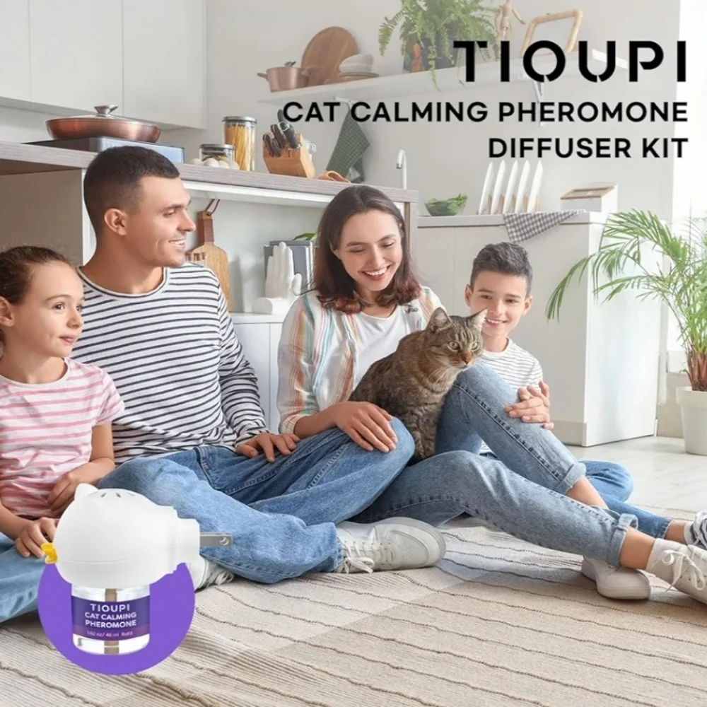 New Cat Calming Premiun Diffuser Relaxing Stress & Anxiety Relief for Cat